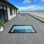 composite decking rooftop seaside - grey / ash