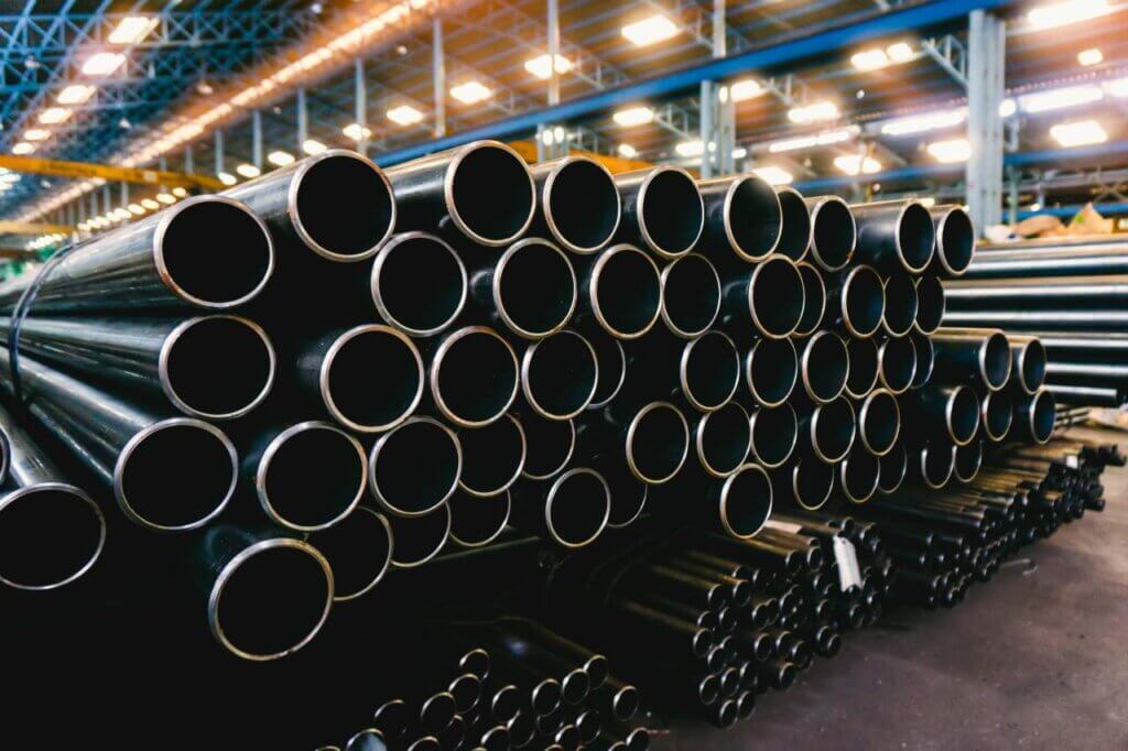 aluminum pipes