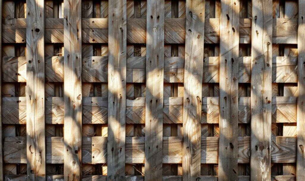 wooden fence