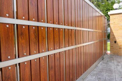 modern sliding gate