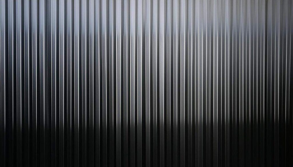 close up shot of an exterior metal cladding