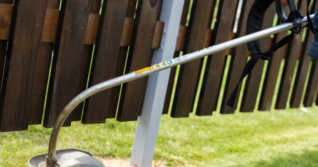 close up shot of a wooden fence